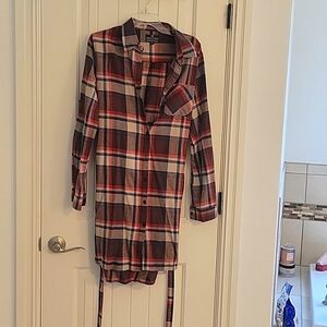 Flannel dress L